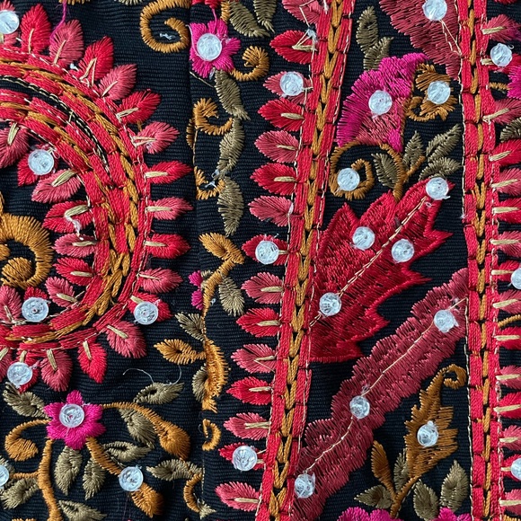 Embroidered ASOS Mini Dress - Picture 4 of 7